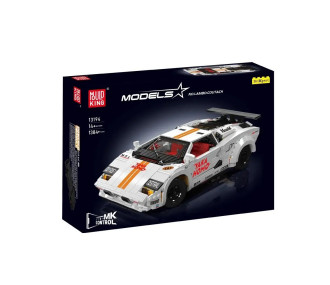 Mould King 1/8 R/C Lamborghini Countach Building Blocks 1384pcs - 33cm Long
