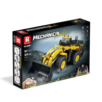 Reobrix R/C Wheel Loader Building Blocks (1876pcs) - 50cm Long