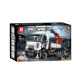 Reobrix R/C Crane Truck Building Blocks (2328pcs) - 52cm Long
