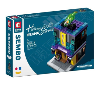 Sembo Block Street View Series - KTV  - 179 pieces (15cm Tall)