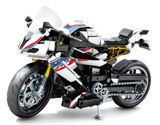 Sembo Tech 1/7 Scale BMW S1000RR - 814 pieces (31cm long)