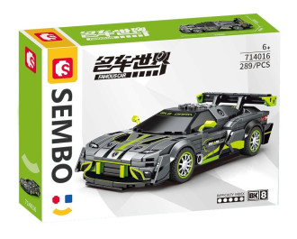 Sembo Aston Martin Vantage GT3 - 289 Pieces (17.4cm Long)