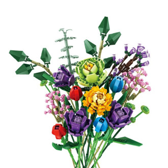 Panlos Flower Bouquet Building Blocks (999pcs) - Tulip & Others