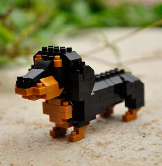 Wisehawk Miniature Dachshund Micro Block (122pcs)