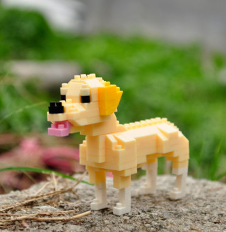 Wisehawk Labrador Retriever - 146 Pieces (9cm Long)