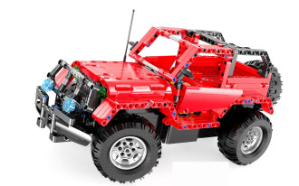 CaDA Tech Remote Control Jeep - 531-Piece - 44cm Long