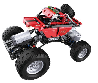 CaDA Tech Remote Control Cross-Country Rock Crawler - 489-Piece - 29cm Long