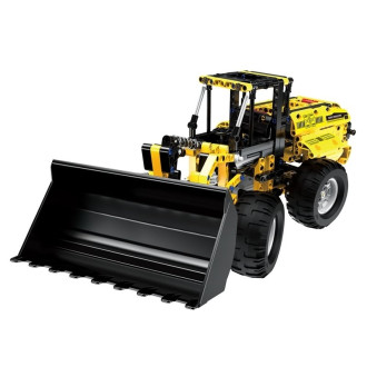 CaDA Tech Remote Control Wheel Loader - 491-Piece - 42cm Long