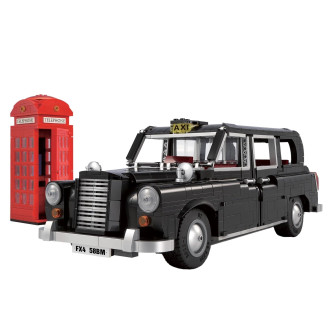 CaDA 1/12 LEVC London taxi - 1871-Piece - 35cm Long