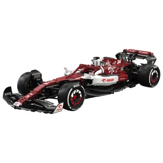 CaDA 1/8 Alfa Romeo F1 C42 2022 - #24 Zhou Guanyu - 1868 pieces (66cm Long)
