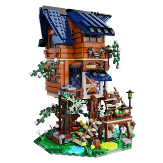CaDA Four Seasons Tree House - 1155-Piece - 27cm High