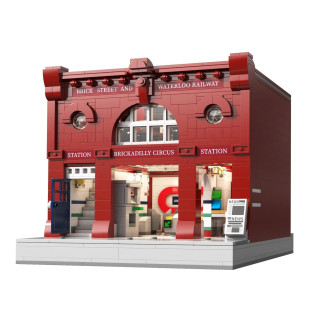 CaDA London Underground Station - 1836-Piece - 18.6cm Tall
