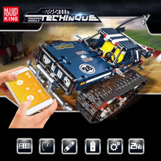 Mould King Tech R/C Tracked Racer - 626 Pieces - 26cm long