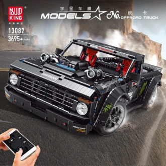 Mould King Tech 1/8 Scale R/C Ford F-150 Hoonitruck - 3695 Pcs - 61cm