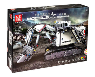 Mould King Tech 1/8 R/C Liebherr Terex RH400 Excavator - 4062 Pcs - 49cm