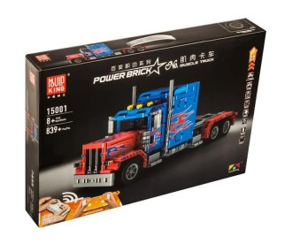 Mould King Tech R/C Optimus Prime Peterbilt Truck - 839 Pcs - 42cm long