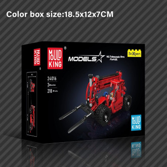 Mould King Tech Mini Telehandler - 218 Pieces - 27cm long