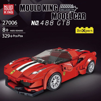 Mould King Famous Cars Ferrari 488 GTB - 329 Pieces - 15cm long