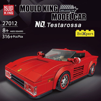 Mould King Famous Cars Ferrari Testarossa - 316 Pieces - 16cm long