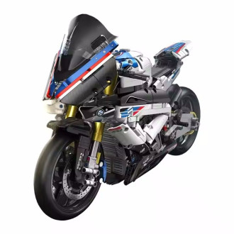 Panlos 1/5 BMW HP4 Race Building Blocks with lights (1972pcs) - 49cm Long