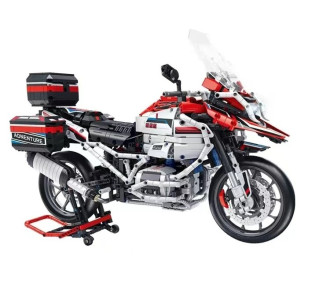 Panlos 1/5 BMW 1200GS Building Blocks with lights (2625pcs) - 53cm Long