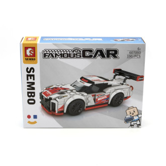Sembo Famous Cars Nissan GTR - 190 pieces (15cm Long)