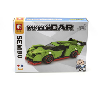 Sembo Famous Cars Lamborghini Veneno - 195 pieces (15cm Long)