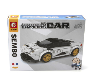 Sembo Famous Cars Pagani Huayra - 170 pieces (15cm Long)
