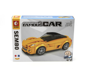 Sembo Famous Cars Ferrari 599 GTO - 176 pieces (14cm Long)