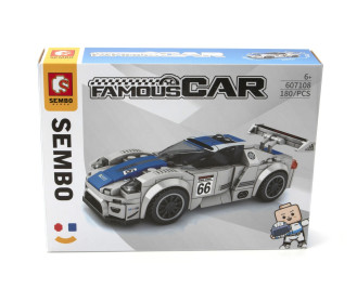 Sembo Famous Cars Porsche 918 RSR - 180 pieces (14cm Long)