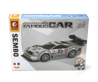 Sembo Famous Cars Mercedes Benz CLK GTR - 199 pieces (16cm Long)