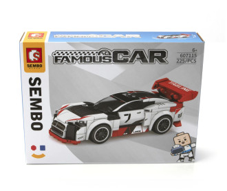 Sembo Famous Cars Audi E-Tron Vision Gran Turismo - 225 pieces (16cm Long)